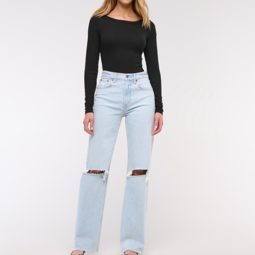 Abercrombie High Rise 90s Relaxed Jean